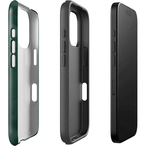 Michigan State University Green Jersey iPhone 16 Pro Impact Case